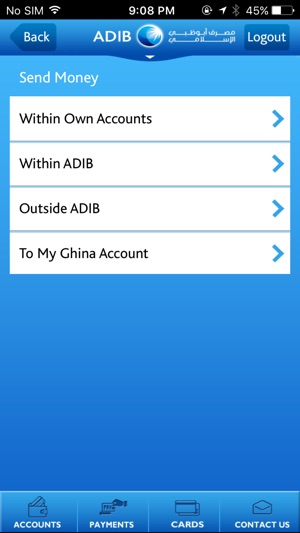 ADIB Mobile Banking for iPhone(圖4)-速報App