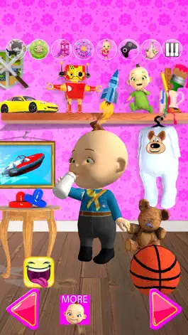 Game screenshot Talking Babsy Baby apk