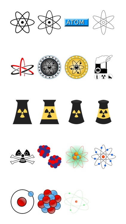 Atoms Sticker Pack