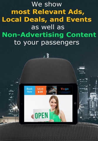 Vugo: in-car advertising screenshot 3