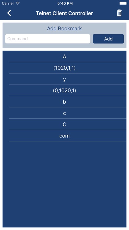 Telnet Client Controller screenshot-4