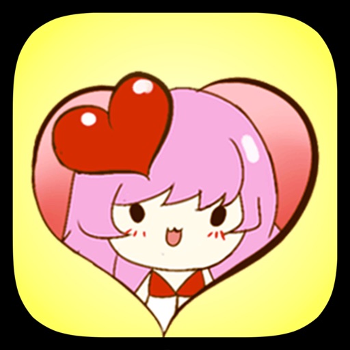 Girl Heart Stickers icon