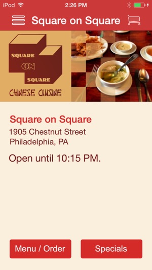 Square on Square Chinese Cuisine