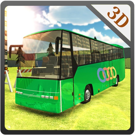 Multi Storey Bus Parking & Driving Simulator Game Icon