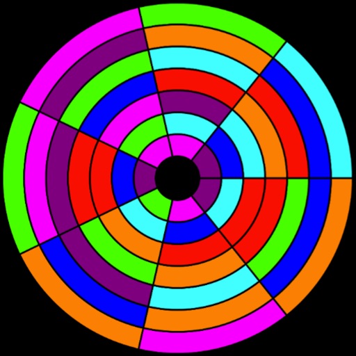 Color Wheel Puzzle iOS App