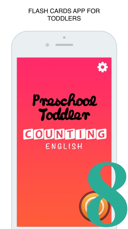 Counting  Flashcard for babies and preschool