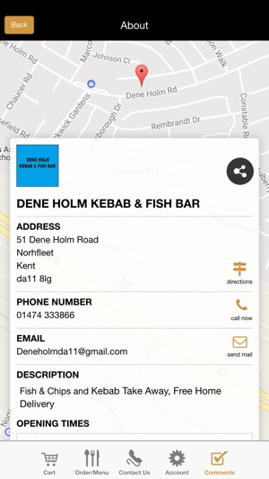 DeneHolm Kebab & Fish(圖4)-速報App