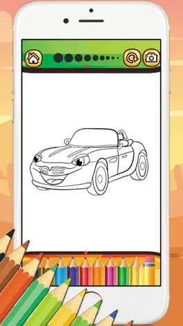 Game screenshot Game For Kids : Vehicles Coloring Book mod apk