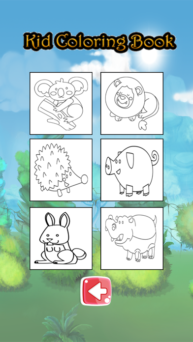 How to cancel & delete Coloring Game For Kid Animals from iphone & ipad 1