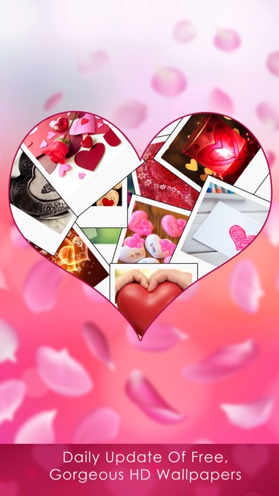How to cancel & delete Valentines Incredible HD Wallpapers & Backgrounds from iphone & ipad 1