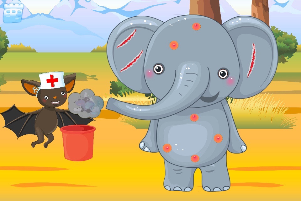 BAT VET! Doctor games for kids screenshot 2