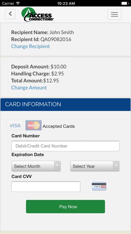 Access Corrections screenshot-4