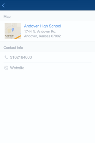 Andover Schools screenshot 2