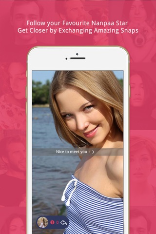 Nanpaa-chat & make new friends by selfie video screenshot 2