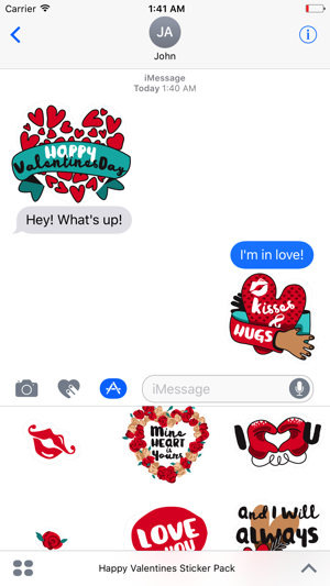 Happy Valentine's Day Sticker Pack(圖2)-速報App