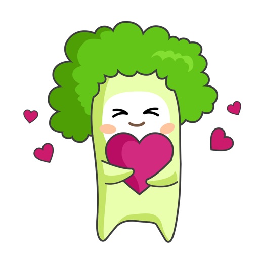 Broccoli Boo Stickers Pack for iMessage