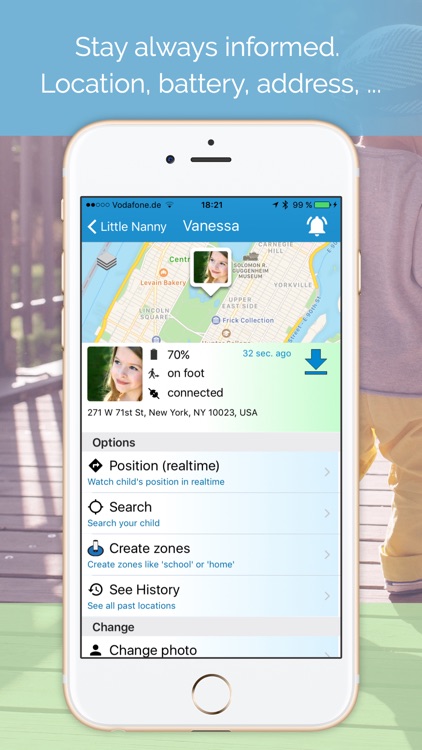 Little Nanny Parent Plus - GPS tracker