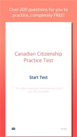 Game screenshot Canadian Citizenship Practice Test - FREE mod apk