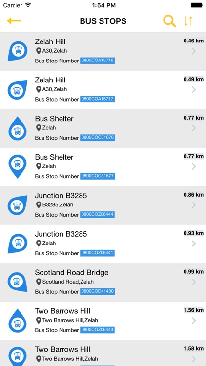 Cornwall Transport  App