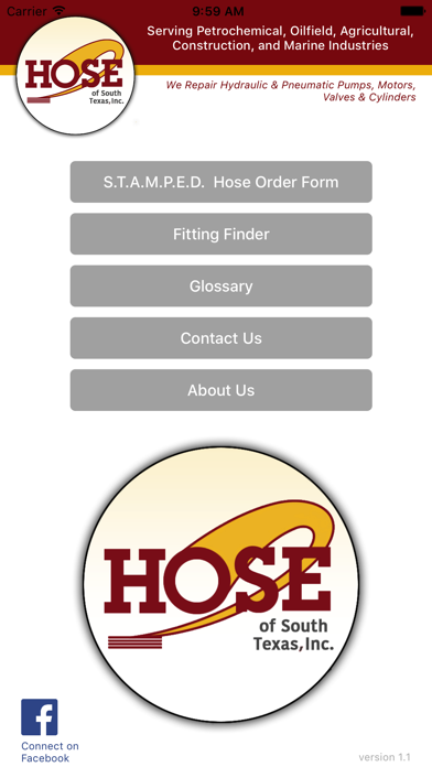 How to cancel & delete Hose of South Texas  / STAMPED Hose Selection Tool from iphone & ipad 1