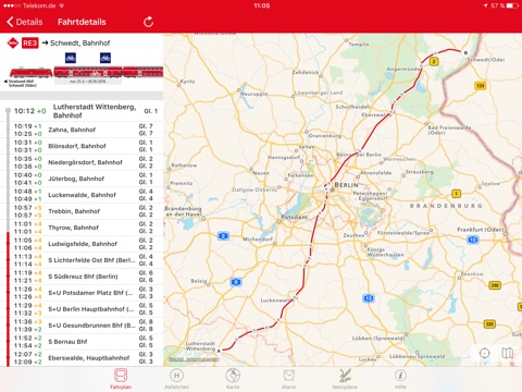 VBB Bus & Bahn: Routenplaner screenshot 2