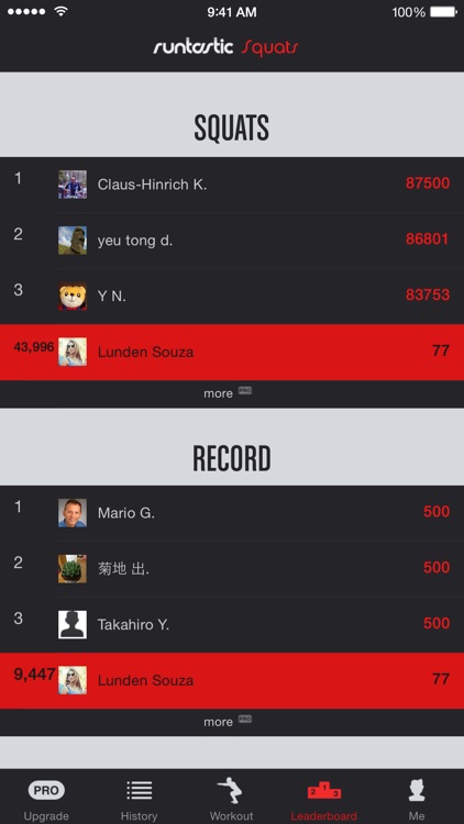 Runtastic Squats – Workouts, Trainer & Counter screenshot-3