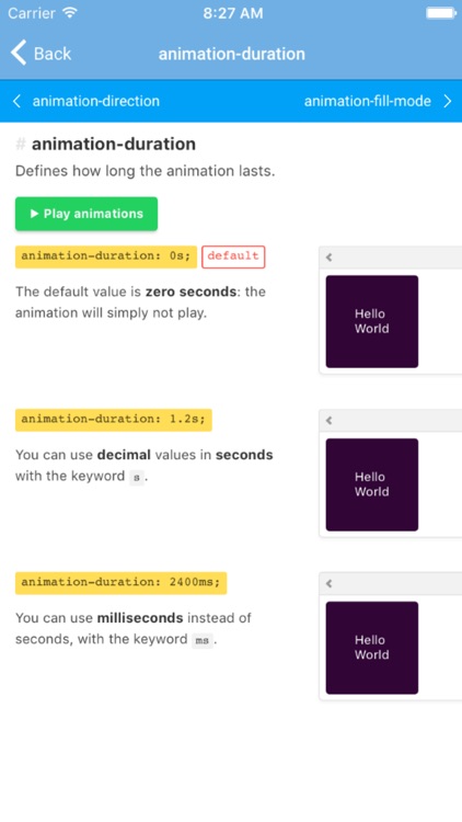 CSS Reference Free