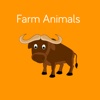 Farm Animals Flashcard for babies and preschool