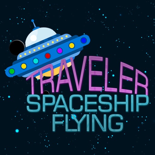 Traveler Spaceship Flying