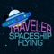 Traveler Spaceship Flying game gives you a drive in the sky