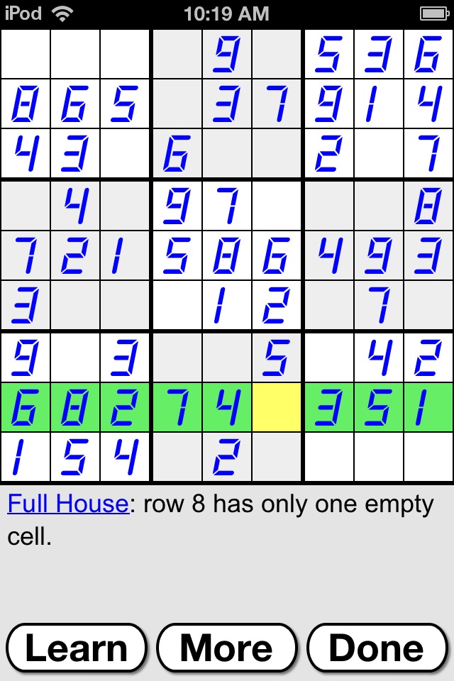 :) Sudoku screenshot 3