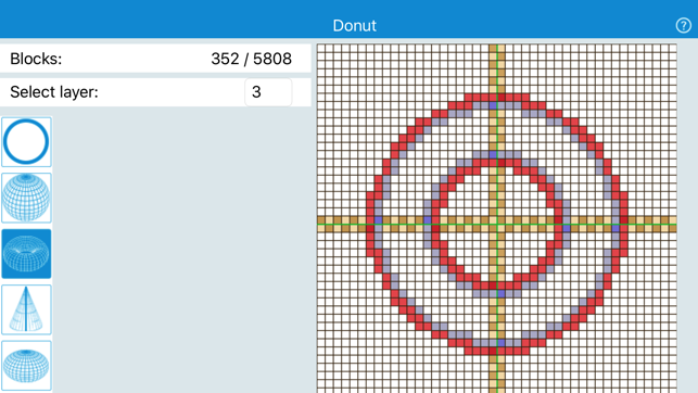 ‎XiB Circles, Spheres, Donuts, Cones and Funnels on the 