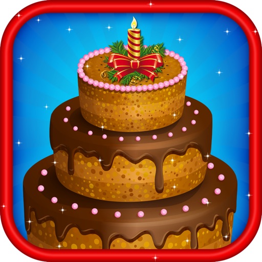 Christmas Birthday Cake Maker - Kids game for free Icon