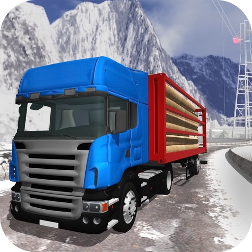 Snow Mountain Offroad  Cargo Truck Delivery Driver iOS App
