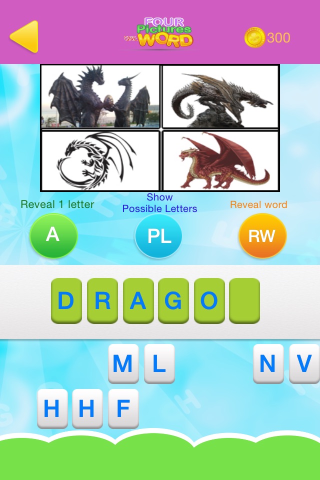 One Word and Four Pictures-Puzzle Game screenshot 3