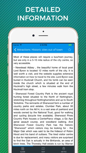 Nottingham Travel Guide with Offline Street Map(圖4)-速報App