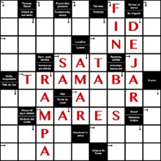 Activities of Self-defined crossword puzzles in Spanish