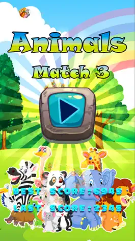 Game screenshot Animal Match 3 Puzzle-Drag Drop Line Game for kid mod apk