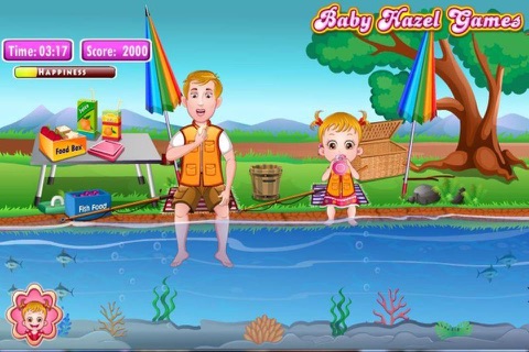 Baby Hazel : Fishing Time screenshot 3