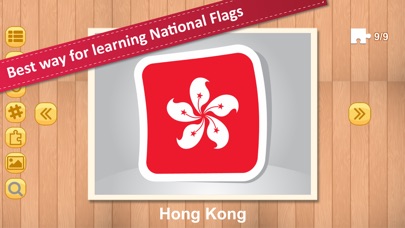 Jigsaw Puzzle National Flag FI screenshot 3