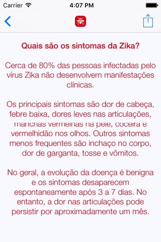 Previna Zika - Informação e Conhecimento screenshot 4