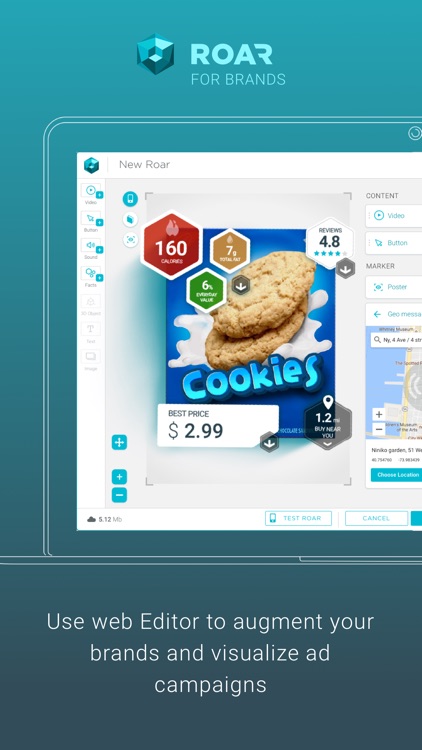 ROAR Augmented Reality App