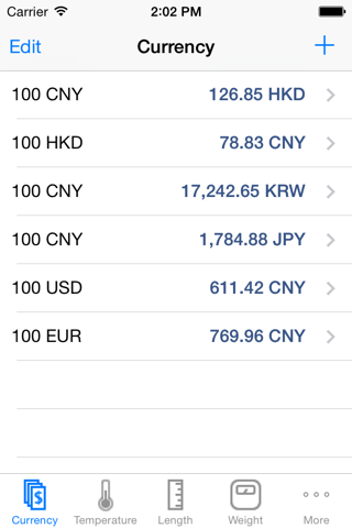 Currency&Unit Conversions Pro screenshot 4