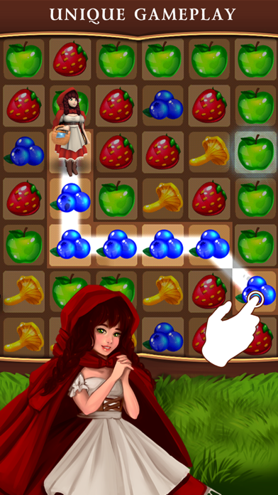 How to cancel & delete Red Riding Hood: Match & Catch from iphone & ipad 1