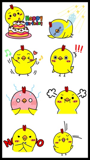 Shibi Chicken Stickers(圖1)-速報App