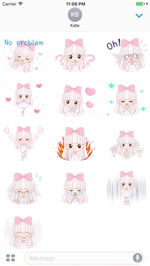 Zobia The Pretty Little Princess English Stickers(圖3)-速報App