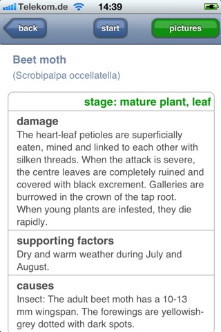 Pests and Diseases of sugar beet screenshot 4
