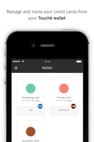 Touché - Manage your wallet screenshot 3