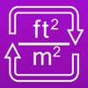 Square Feet / Square Meters area converter