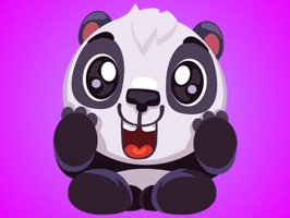 Lovely Funny Panda Stickers